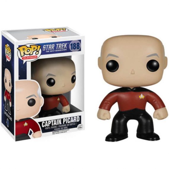 Star Trek: The Next Generation Captain Jean-Luc Picard Funko Pop! Vinyl 849803049003