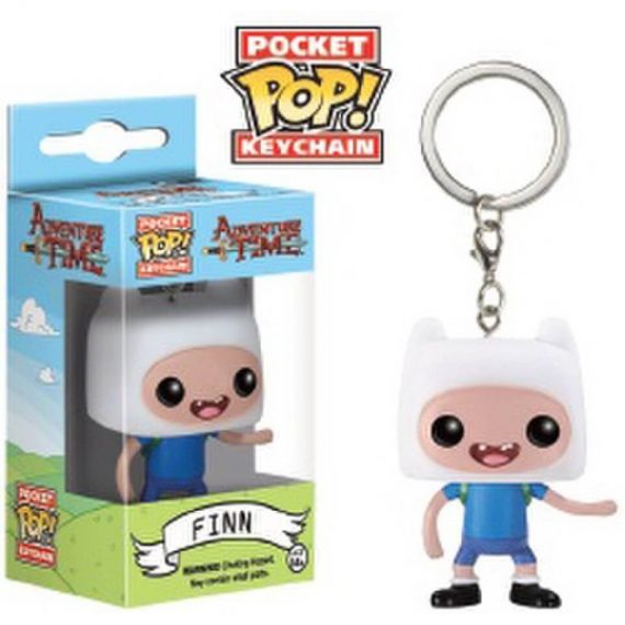 Adventure Time Finn Pocket Funko Pop! Keychain 849803048655
