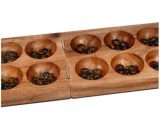 Sungka Game - Large Wooden Congkak Kalaha Mancala Traditional Boardgame & Pieces 695929967758