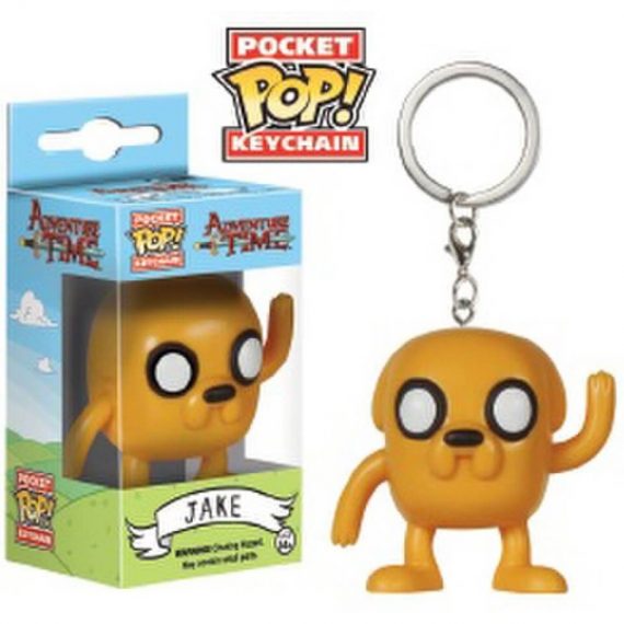 Adventure Time Jake Pocket Funko Pop! Keychain 849803048648