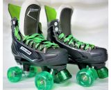 Bauer XLS roller CUSTOM QUAD skates