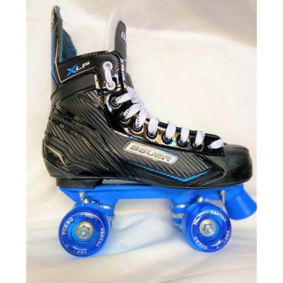 bauer xlp custom built roller quad skates
