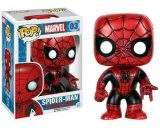 Spider-Man Red and Black Pop Vinyl Figure 849803093808